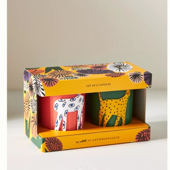 NIB - Anthropologie - Marcello Velho Catwalk Candle Gift Set - Picture 1 of 7